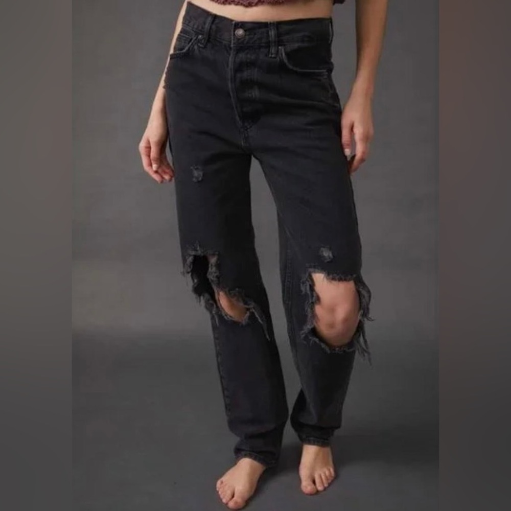 Free People Black Jeans